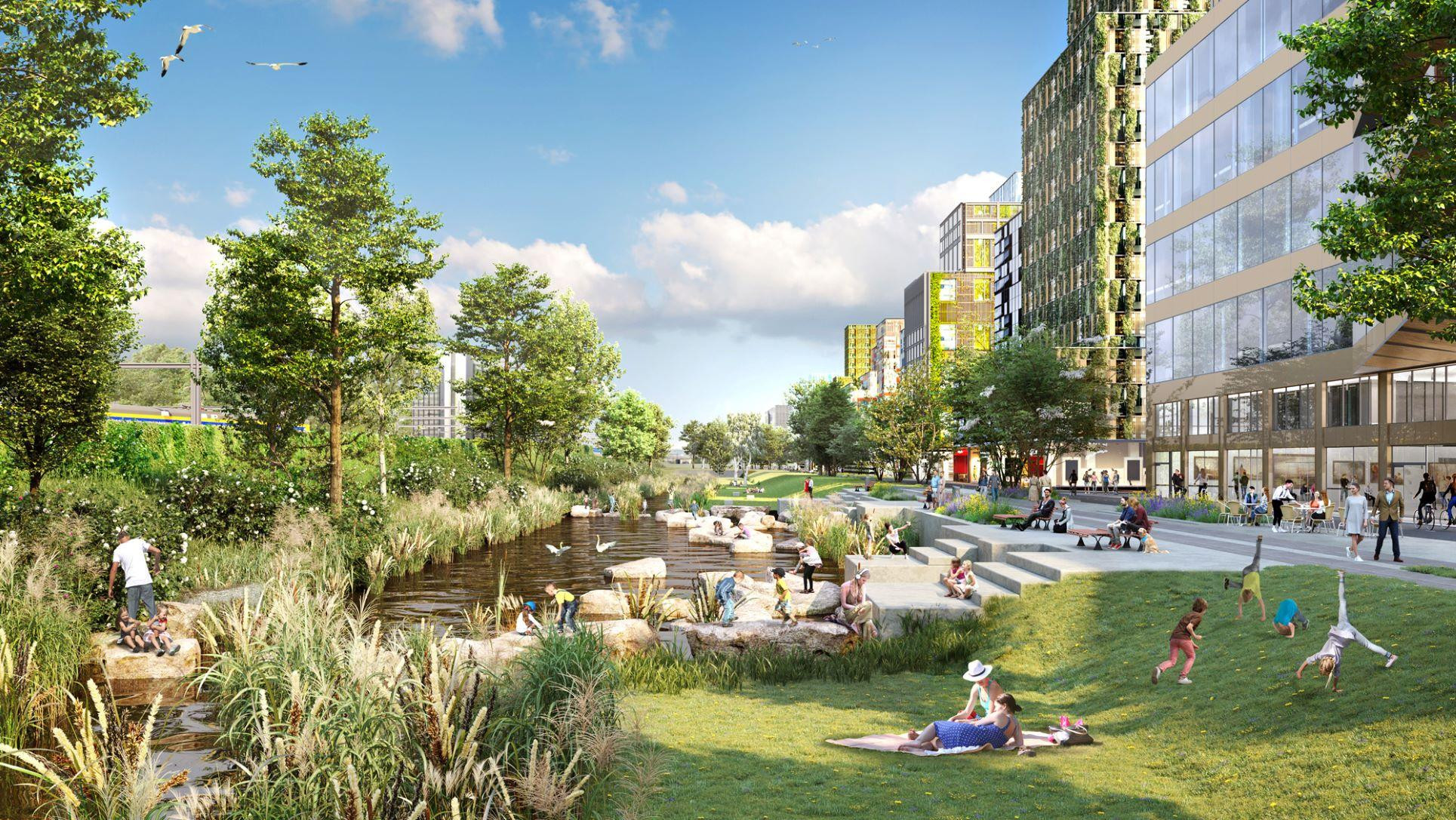 635677c5e523f4dd0b5261c7_havenstad - amsterdam - render - gebiedsontwikkeling